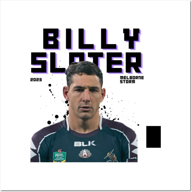 Billy Slater Wall Art by Lottz_Design 